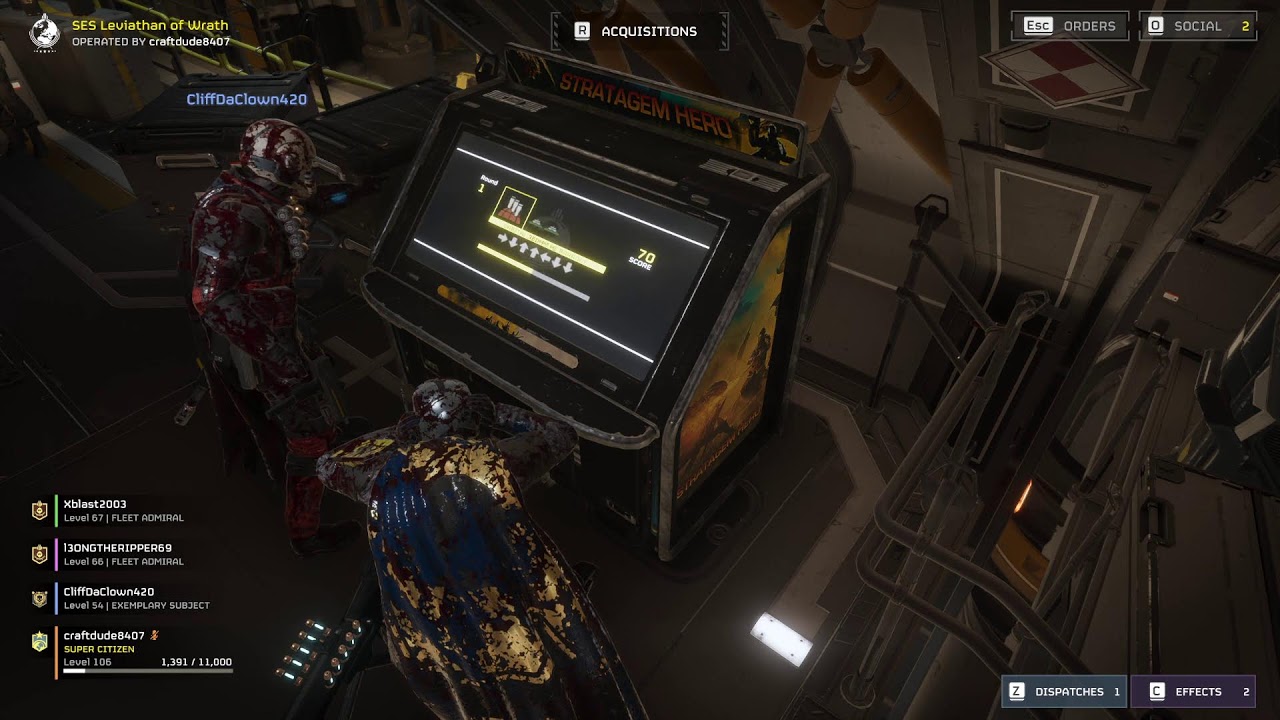 HELLDIVERS 2 except squids