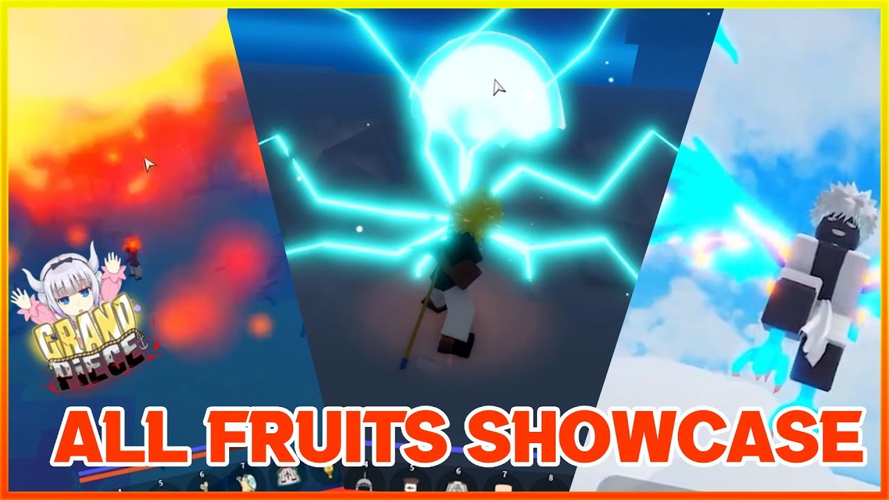 SHOWCASE da HIE HIE NO MI do GRAND PIECE! TODOS os DETALHES da FRUTA! [GPO]  🤩 