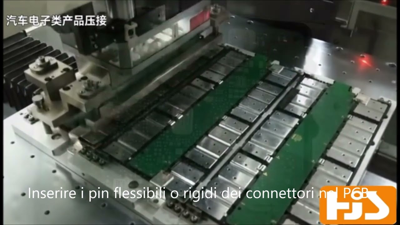 Macchina a pressare,Macchina per pressare PCB,tecnologia press fit,macchina per connettori a pressio