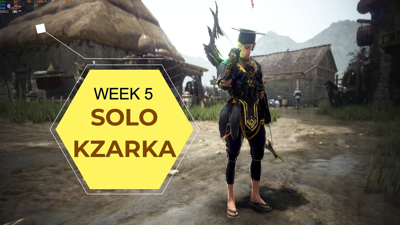 Black Desert Online Solo Kzarka Stage 5 / Week 5 Transcended Kzarka