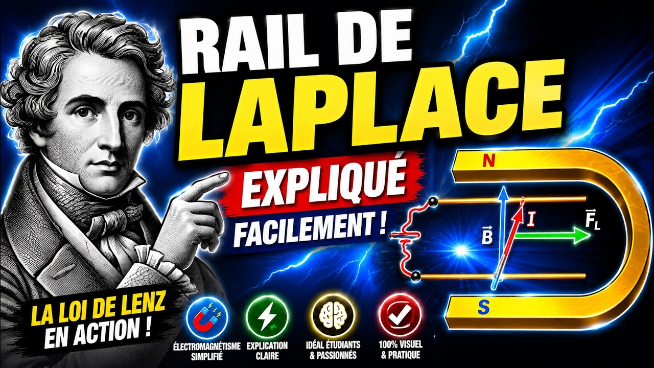 La Place Rails Rail de Laplace loi de Lenz électronique moteur électrique ...