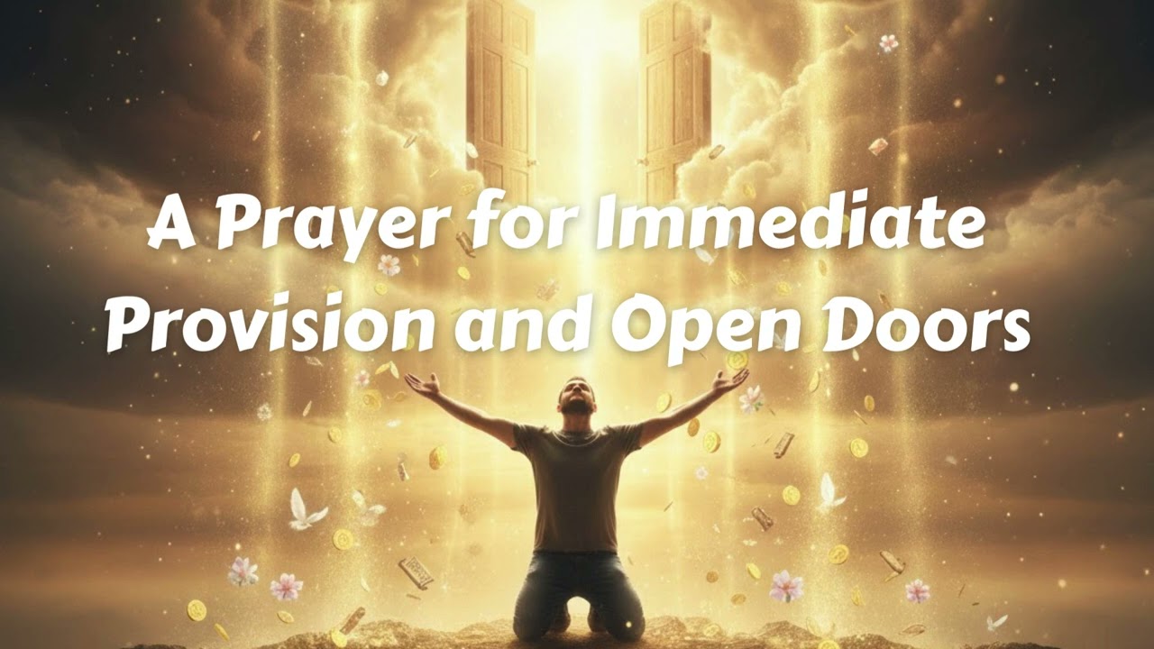 A Prayer for Immediate Provision and Open Doors