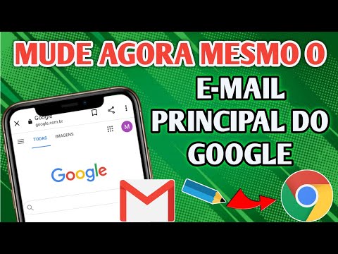 COMO MUDAR O EMAIL PRINCIPAL DO GOOGLE 2022