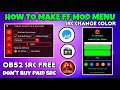 HOW TO MAKE FF MOD MENU |OB52 AIMKILL SRC | FREE FIRE MOD MENU KAISE BANAYE | HOW TO MAKE MOD MENU