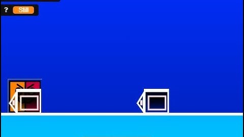 I tried making Geometry Dash on Scratch.