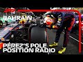 Sergio Perez's Pole Position Team Radio | 2022 Saudi Arabian Grand Prix