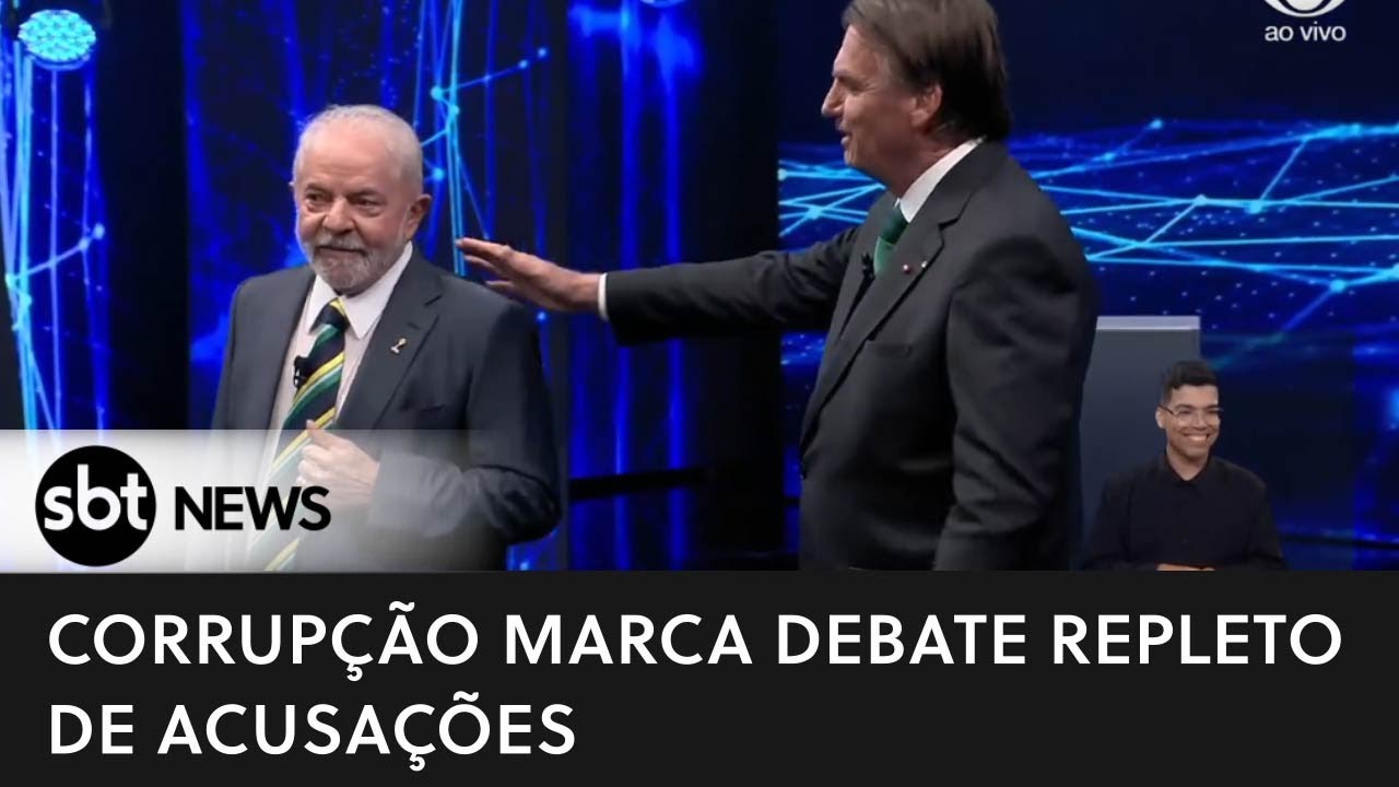 Corrupção marca debate repleto de acusações