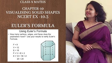 CLASS 8 MATHS/ CHPATER 10 VISUALISING SOLID SHAPES/NCERT EX 10.3/ EULER