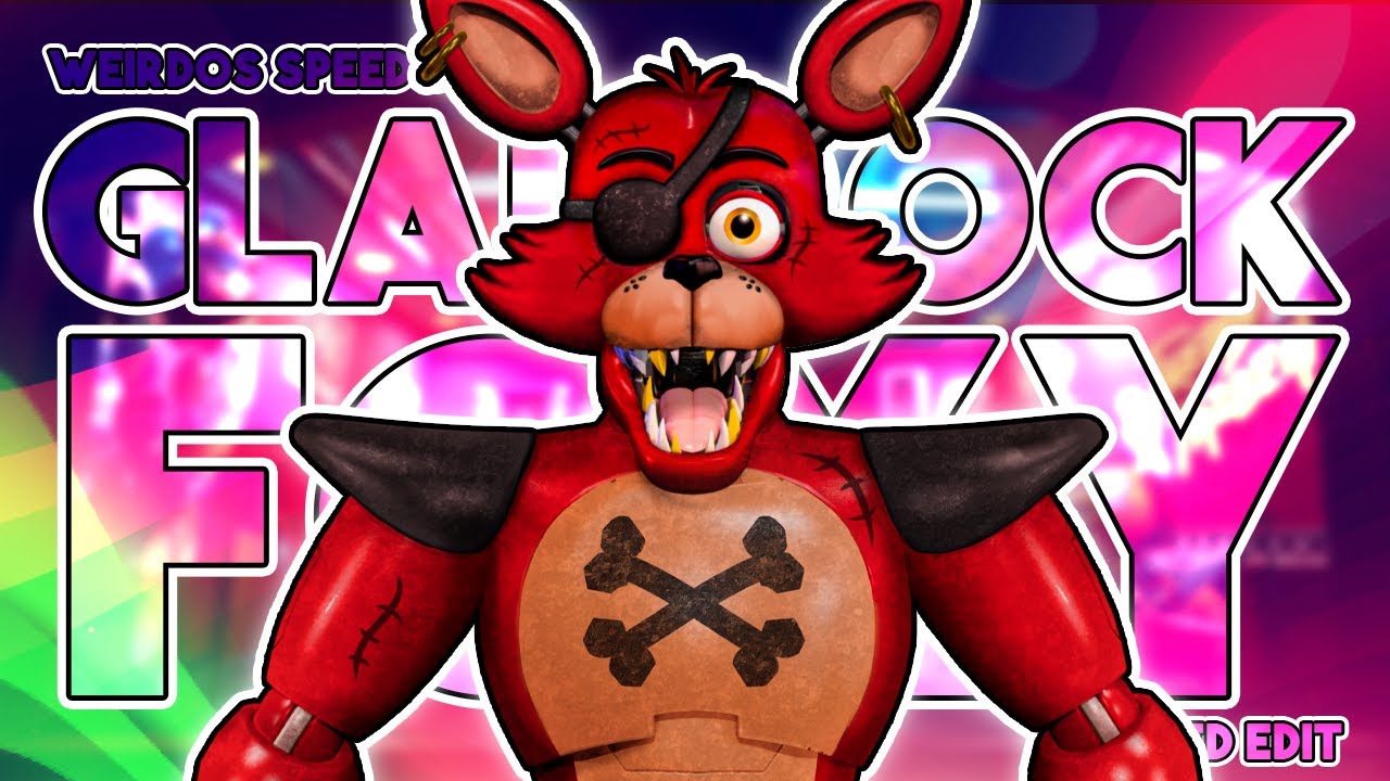 Glamrock foxy fnaf on Craiyon