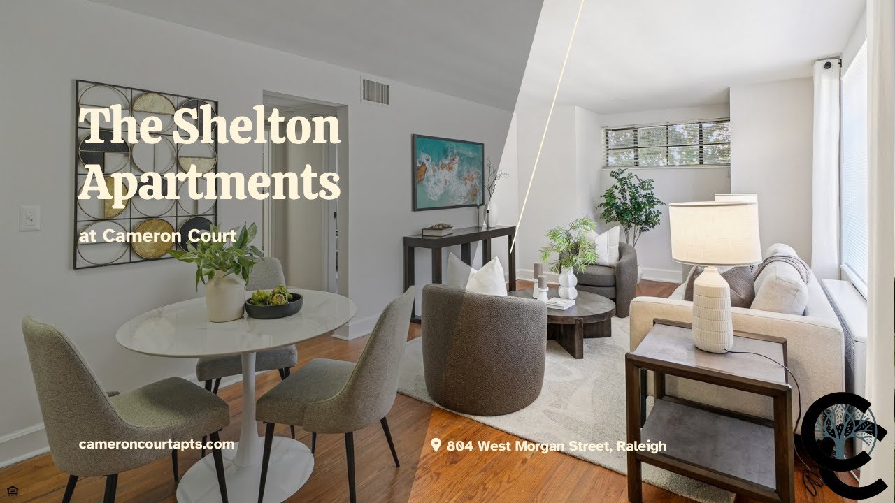 The Shelton at Cameron Court Apartments |Modern Raleigh Apartments Near Downtown