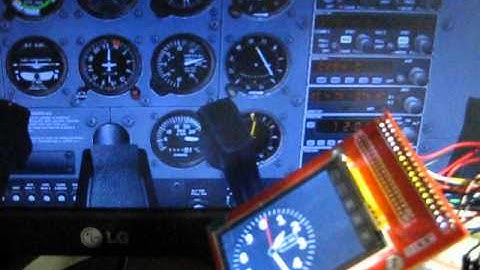 PIC32MX250F128B+QVGA LCD +FSX