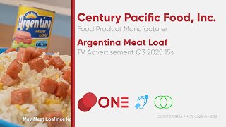 Argentina Meat Loaf Tv Ad Q3 2025 15S Philippines Bccst