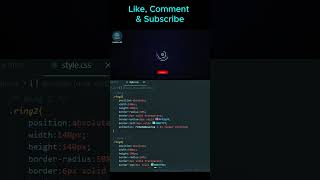 Animated Neon Loading Icon | HTML CSS Animation Tutorial #frontend #html #cssanimation  #css