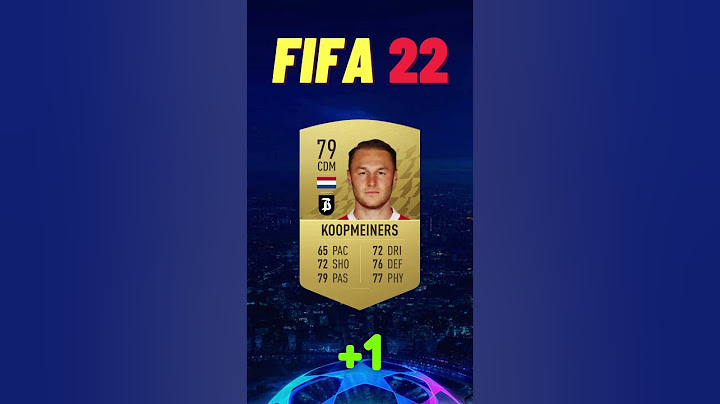 TEUN KOOPMEINERS FIFA EVOLUTION IS WILD 🔥⭐ #eafc24 #fc24 #fifa23 #fifa #fifa24