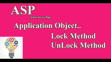 Application Object in ASP
