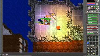 Tibia - Dolera Server - Killing level 403 ED with 5 UE Combo