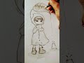 #drawing #rainyday #barish #enjoy #@Artbloomwithneha