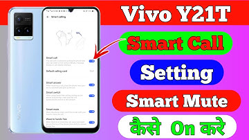 Vivo y21t Smart Call Setting Smart Mute | How To Smart Call Mute Setting Kaise On Kare Vivo y21t