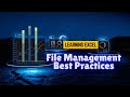 15 | Learn Excel File Management Best Practices