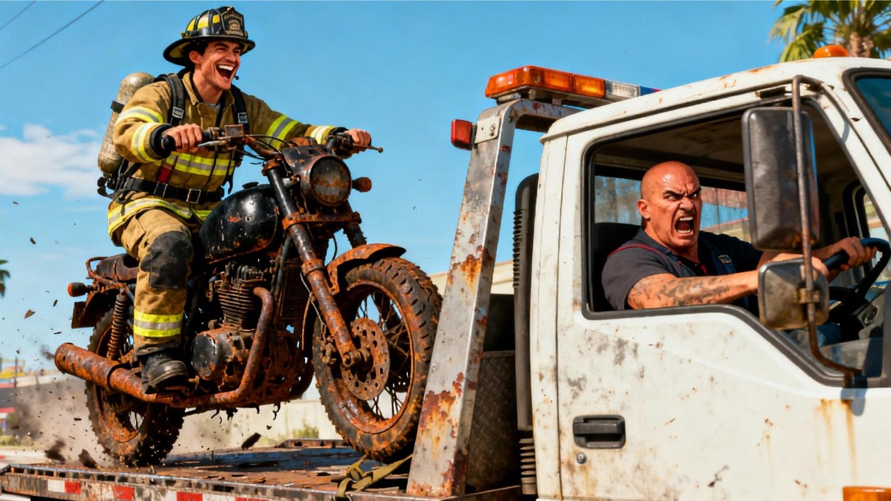 GTA Firefighter makes Los Santos NPCs fuming 🔥