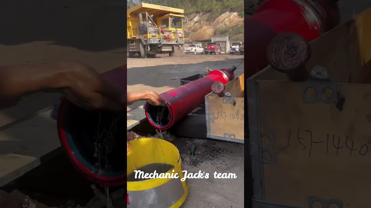 Repair Hyva Hydraulic Cylinder Leaking