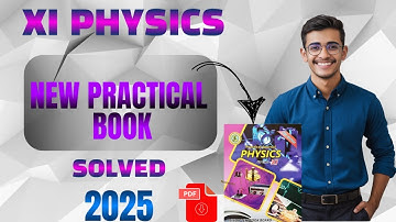 Class 11 Physics New Practical Book 2025 Sindh Textbook Board