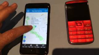 Senior Phone with Hidden GPS Tracker