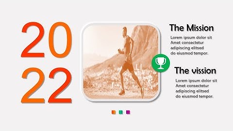 Create title slide 2022 in PowerPoint