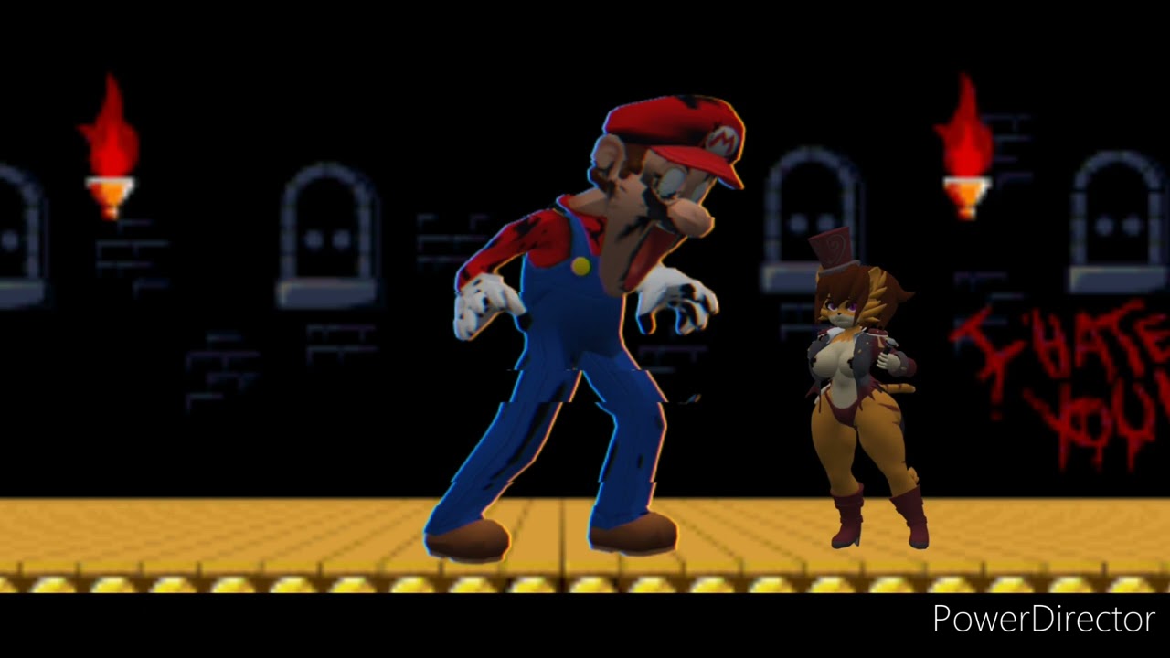 FNF Pibblammed But Mario And Sammy Sing it