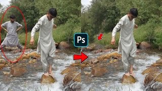 How to remove unwanted Person in the Picture :: #photoshopmanipulation