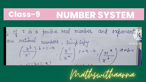 If x is a positive real number and Simplify (x^b/x^c)^(b+c-a).(x^c/x^a)^(c+a-b).(x^a/x^b)^(a+b-c)