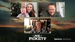 Michael Dorman & Julianna Guill talk about "Joe Pickett" a new #SpectrumOriginals series from #CJBox