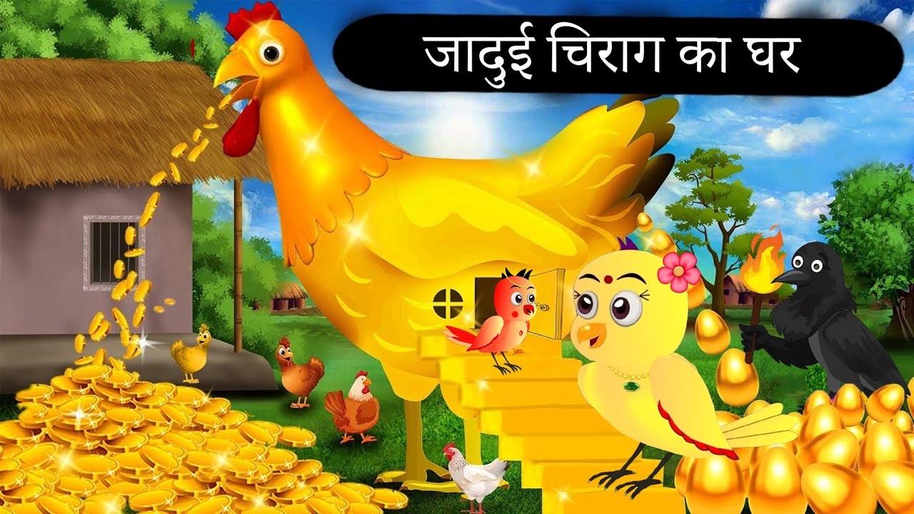 chirai wala cartoon achha achha | NewTuni Achi Cartoon | Hindi Kahani Dekhao|Chichu TV new episode