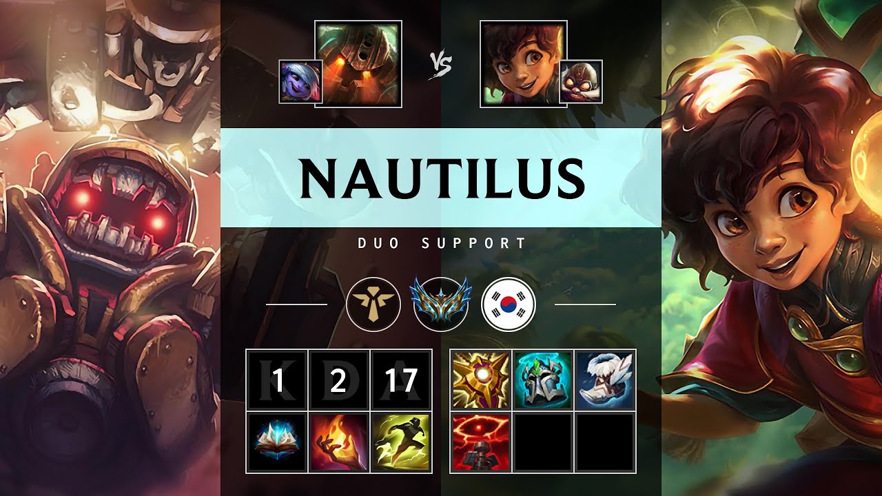 Nautilus Support vs Milio - KR Challenger Patch 25.15