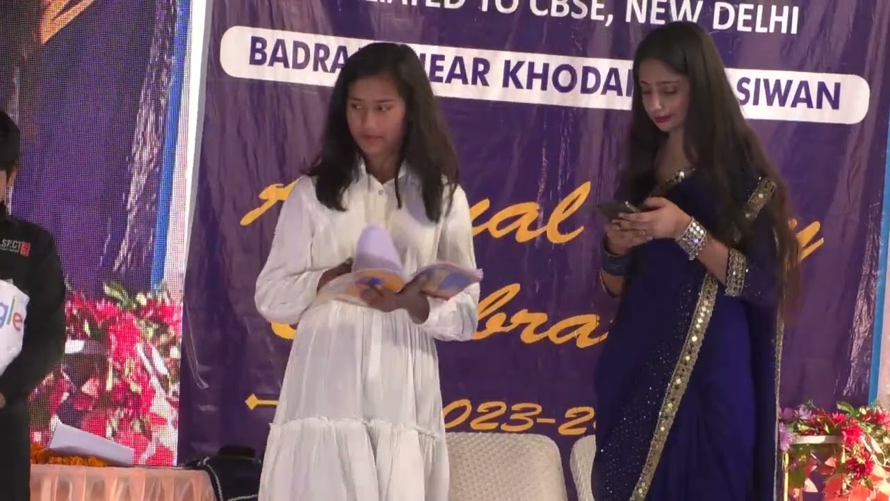 Shining Star Siwan- Drama Play on Side effects of Social Media@ Annual Day Celebration 2024