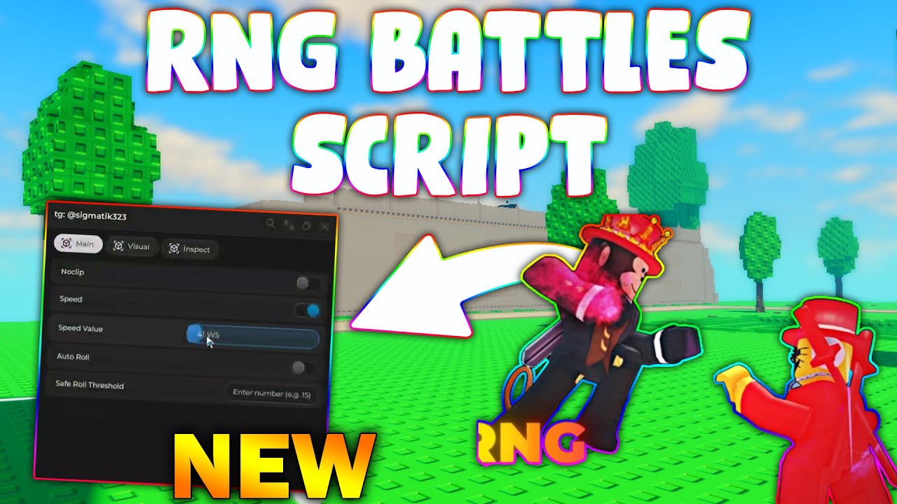 *NEW* RNG Battles Script (PASTEBIN 2025) ( AUTO ROLL , AUTO TP KILL ...
