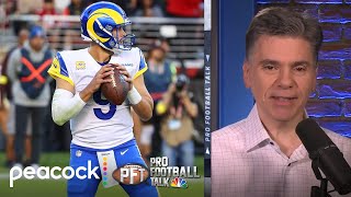 Matthew Stafford is 'unappreciated' and lacks help - Mike Florio | Pro Football Talk | NFL on NBC screenshot 2