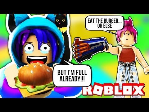 I Was Forced To Eat Everything But Then This Happened Roblox Eat Or Die - tink hi roblox