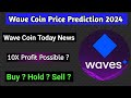 Wave coin today news | Wave coin price prediction 2024 | Wave coin big pump alert | Wave coin news