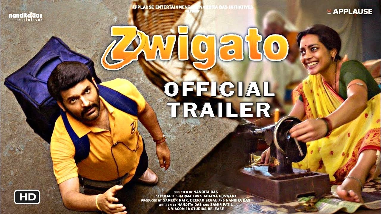 Zwigato Official Trailer | Kapil Sharma | Shahana Goswami | 