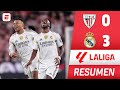 REAL MADRID GOLEÓ 3 0 AL ATHLETIC CLUB Gracias A Un MBAPPÉ DE OTRO PLANETA RESUMEN La Liga REAL MADRID GOLEÓ 3 0 AL ATHLETIC CLUB Gracias A Un MBAPPÉ DE OTRO PLANETA RESUMEN La Liga