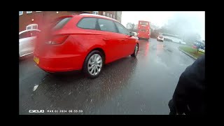 KW14CCA Seat diver roundabout pull out on cyclist, Essex Police result; Course or Conditional Offer