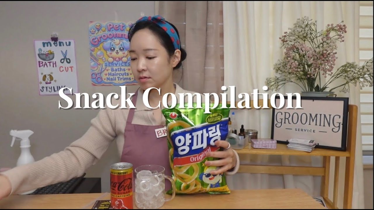 ASMR Snack Break Compilation 🩷 - YouTube
