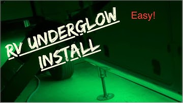 RV LED Underglow Install | Step by Step Transformation! #rvlife #rvmods #ledlights #viral #diy
