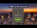 How to Create Form login HTML &amp; CSS  No javascript