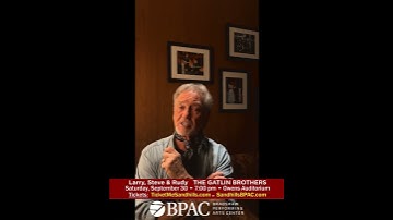 Thumbnail of Larry, Steve & Rudy: THE GATLIN BROTHERS at BPAC in Pinehurst Sept. 30!