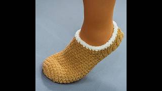 How to Crochet Easy Slipper | Beginner Tutorial  | Miarti - Crochet and Knitting🧶