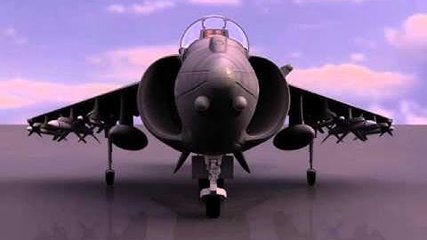 3D Model AV-8 Harrier II at 3DExport.com