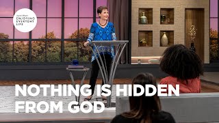 Nothing Is Hidden from God  | Joyce Meyer | Enjoying Everyday Life screenshot 2