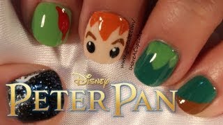 Simple Peter Pan Nail Art